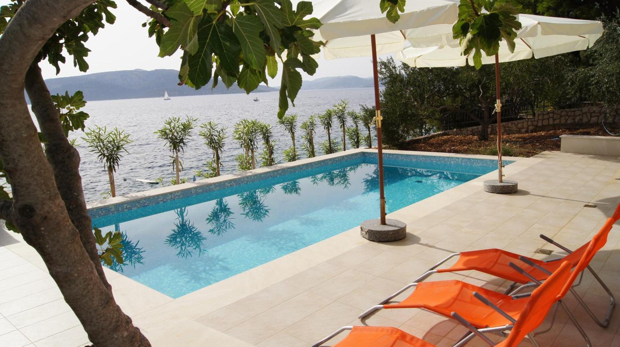 Apartments Niana With Heated Seawater Swimingpool Donji Okrug  Exteriér fotografie
